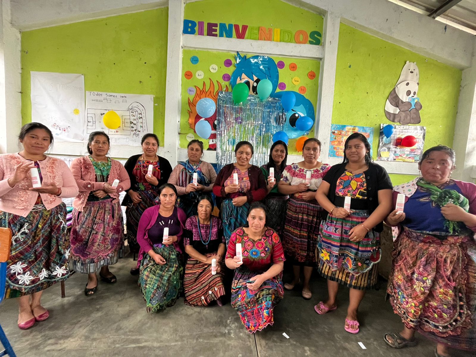 Taller de desodorante. 