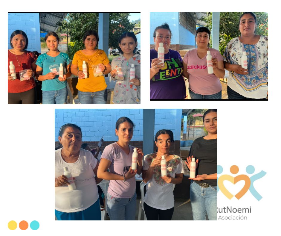 Taller de crema corporal. 