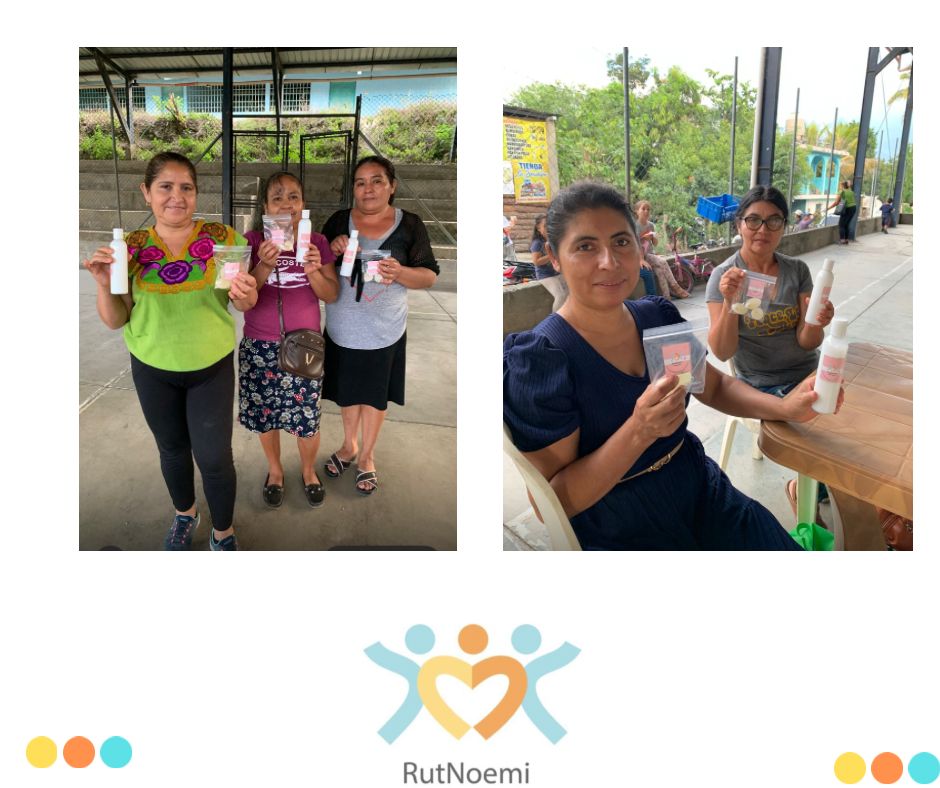 Taller de crema corporal. 