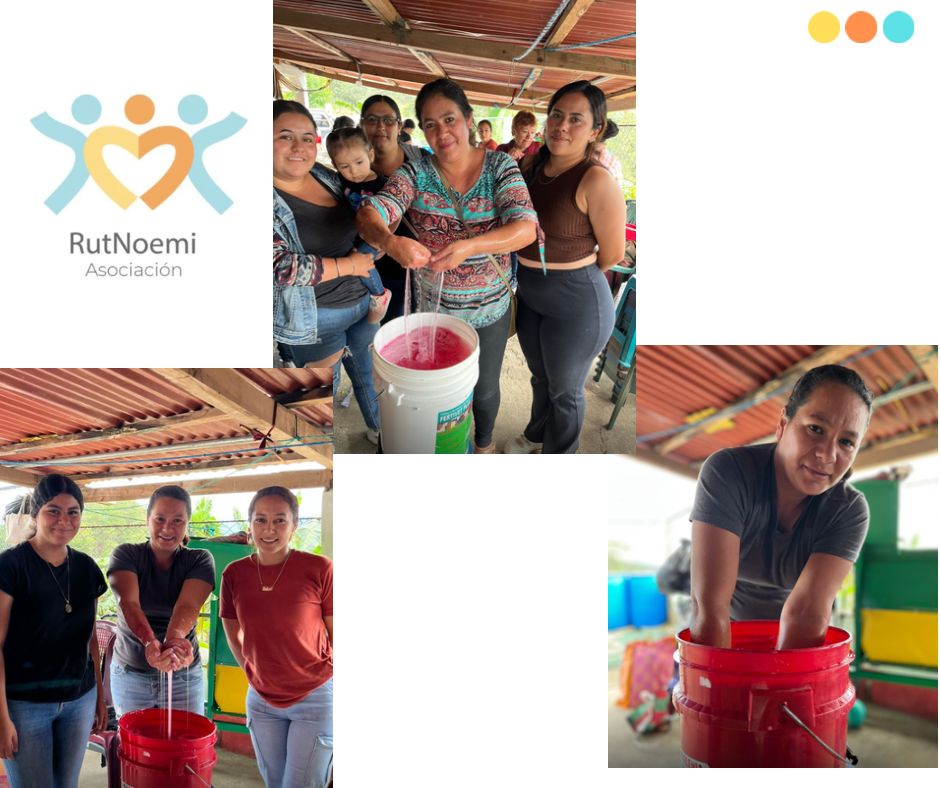 Taller de jabón liquido de manos.